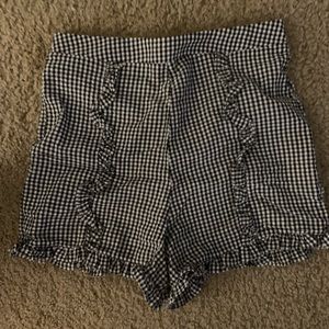 GINGHAM SHORTS